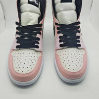 Sneakers, White Pink Colorway, Lace Up Design, Casual Gift for Sneaker Fans