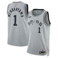 San Antonio Spurs Classic Edition Jersey - Silver - Victor Wembanyama