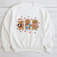 Gingerbread Sonographer Sweater, Ultrasound Tech Christmas Sweatshirt, Radiology Holiday Crewneck, Medical Sonography Xmas Pullover