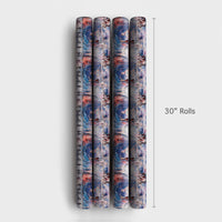Watercolor Nutcracker Gift Wrap, Nutcracker Ballet Wrapping Paper, Christmas Ballet Wrapping Paper, Holiday Gift Wrap Roll for Dancers