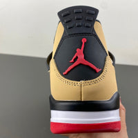 Retro Low Top Sneakers, Black Red Yellow Colorway, Leather Footwear, Lace Up Design, Casual Gift for Sneaker Fans