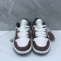 Low Top Sneakers, Brown White Colorway, Lace Up Design, Casual Gift for Sneaker Fans