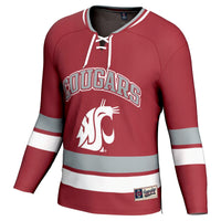 Washington State Cougars Spirit Hockey Jersey - Crimson