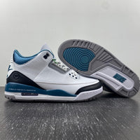 Retro Low Top Sneakers, Blue White Black Colorway, Lace Up Design, Casual Gift for Sneaker Fans