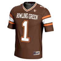 #1 Bowling Green St. Falcons Endzone Football Jersey - Brown