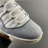 Low Top Sneakers, White Gray Colorway, Snake Pattern, Lace Up Design, Casual Gift for Sneaker Fans