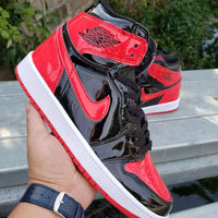 Sneakers, Black Red Colorway, Lace Up Design, Casual Gift for Sneaker Fans