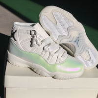 High Top Sneakers, White Colorway, Lace Up Design, Casual Gift for Sneaker Fans