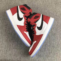Sneakers, Red White Colorway, Lace Up Design, Casual Gift for Sneaker Fans