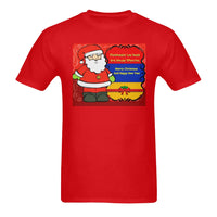 Armenian Flag Santa Shirt, Merry Christmas Armenia T-Shirt, Armenia Holiday Graphic Tee, Adorable Armenian Christmas T-Shirt, Festive Present