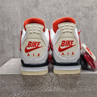 Mid Top Sneakers, Red Colorway, Lace Up Design, Casual Gift for Sneaker Fans