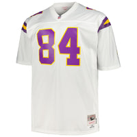 Minnesota Vikings Randy Moss White Big & Tall 1998 Legacy Retired Player Jersey