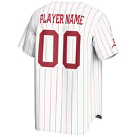 Arkansas Razorbacks NIL Pick-A-Player Lightweight Baseball Jersey - White