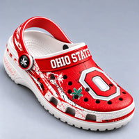 OSU Block O - Scarlet and White Statement Clogs