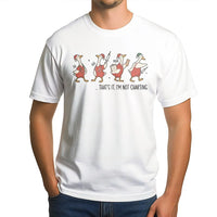Humorous Nurse T-Shirt, Thats It Im Not Charting Nurse Shirt, Christmas Duck Graphic Tee, Adorable Nurse Holiday Shirt, Healthcare Worker Present