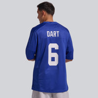 New York Giants Jaxson Dart Royal Team Game Jersey
