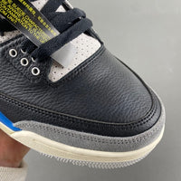 Low Top Sneakers, Blue Black Red Gray Colorway, Leather Footwear, Lace Up Design, Casual Gift for Sneaker Fans