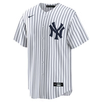 New York Yankees Giancarlo Stanton White Home Replica Player Name Jersey