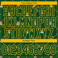 Personalized Name Number Holiday Pullover, Custom Christmas Dog Santa Hoodie, 3D Green Gold Xmas Sweatshirt, Dog Lover Present Hoodie
