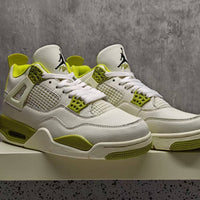Mid Top Sneakers, Green Colorway, Lace Up Design, Casual Gift for Sneaker Fans