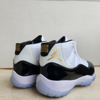 Sneakers, White Black Gold Colorway, Lace Up Design, Casual Gift for Sneaker Fans