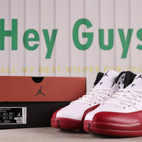 High Top Sneakers, White Red Colorway, Lace Up Design, Casual Gift for Sneaker Fans