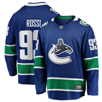 Vancouver Canucks Marco Rossi Blue Home Premier Breakaway Player Jersey