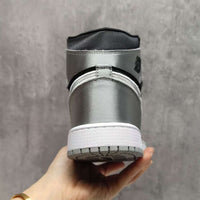 High Top Sneakers, Gray Colorway, Lace Up Design, Casual Gift for Sneaker Fans
