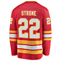 Calgary Flames Ryan Strome Red Home Breakaway Jersey