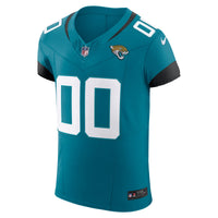 Jacksonville Jaguars Teal Elite Custom Jersey