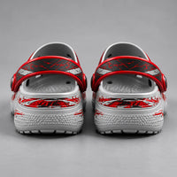 OSU Block O - Scarlet and Gray Statement Clogs