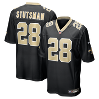 New Orleans Saints Danny Stutsman Black Team Game Jersey