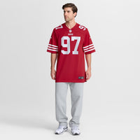 San Francisco 49ers Nick Bosa Scarlet Player Game Jersey