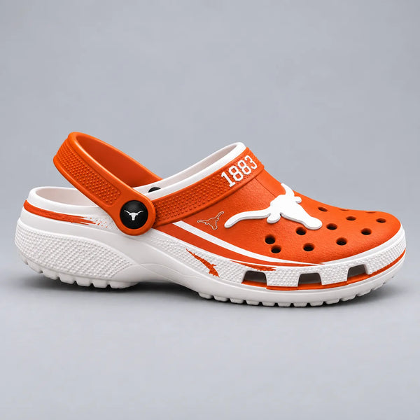 TEX 1883 - Burnt Orange Collegiate Clogs - main