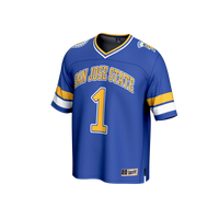 #1 San Jose State Spartans Lightweight Collegiate Football Fashion Jersey - Royal