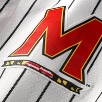 White Maryland Terrapins Replica Baseball Jersey