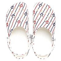Classic Clogs - White / Blue / Red - Style 208877-94S