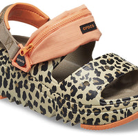 Sandals - Leopard - Beige / Khaki / White - Style 208611-2BY