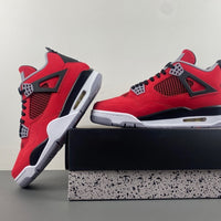 Retro Mid Top Sneakers, Red Colorway, Lace Up Design, Casual Gift for Sneaker Fans