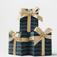 Nativity Scene Christmas Wrapping Paper, Shepherds Watch Wrapping Paper, Pastoral Starlit Sky Wrapping Paper, Religious Holiday Gift Wrap