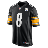 Pittsburgh Steelers Aaron Rodgers Black Game Jersey