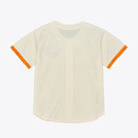 Cream Tennessee Volunteers Mesh Button-Up Batting Practice Baseball Jersey