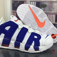 Sneakers, Blue White Colorway, Lettering Design, Lace Up Design, Casual Gift for Sneaker Fans