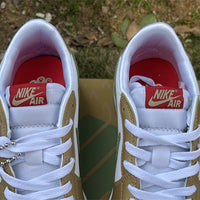 Low Top Sneakers, Yellow White Green Colorway, Lace Up Design, Casual Gift for Sneaker Fans