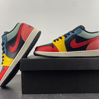 Low Top Sneakers, Multicolor Colorway, Lace Up Design, Casual Gift for Sneaker Fans