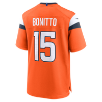 Denver Broncos Nik Bonitto Orange Team Game Jersey