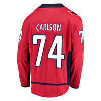 Washington Capitals John Carlson Red Home Breakaway Player Jersey
