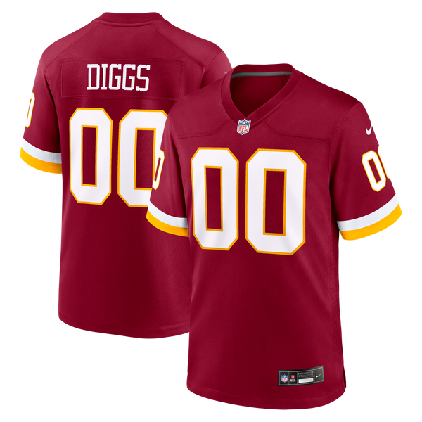 Washington Commanders Stefon Diggs Burgundy Game Jersey