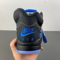 Low Top Sneakers, Blue Black Colorway, Leather Footwear, Lace Up Design, Casual Gift for Sneaker Fans