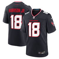 Houston Texans Marvin Harrison Jr. Navy Team Game Jersey